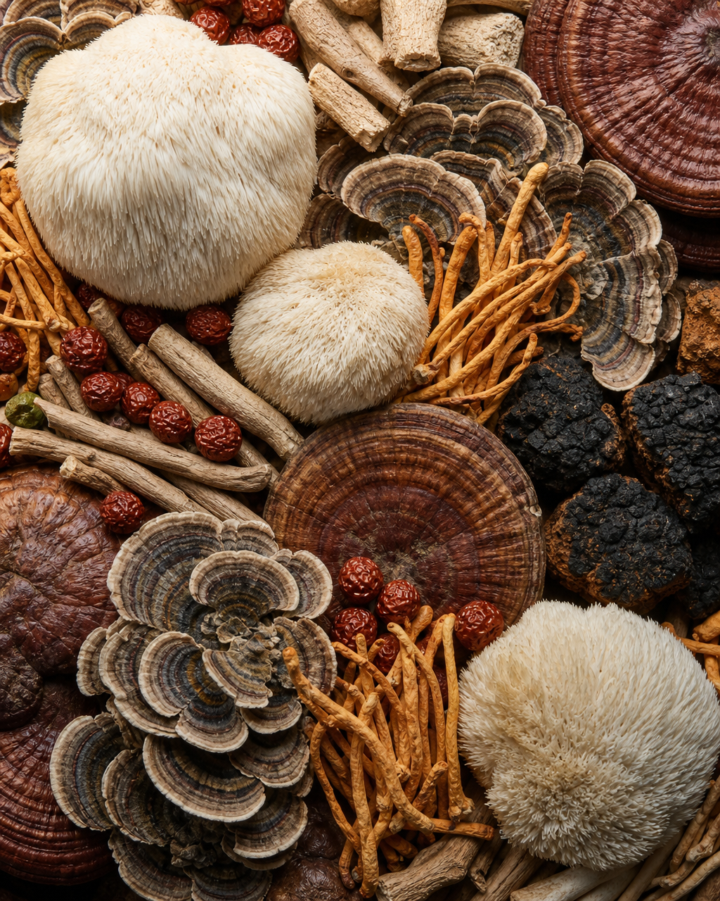 <p>4. YES, IT'S MUSHROOM COFFEE. YES, IT STILL TASTES LIKE COFFEE.</p>